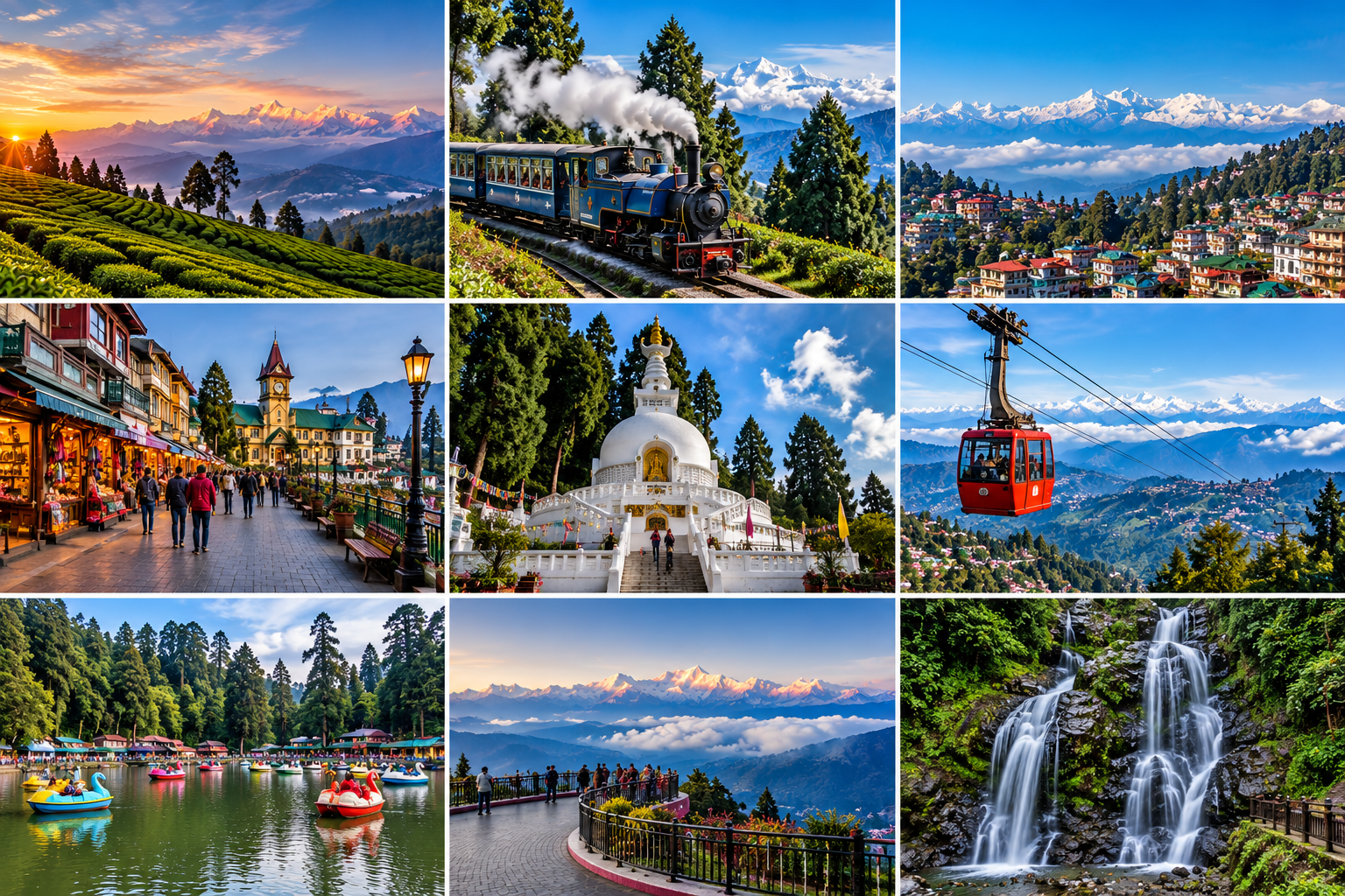 Darjeeling Himalayan Tea Garden & Scenic Sightseeing Experience